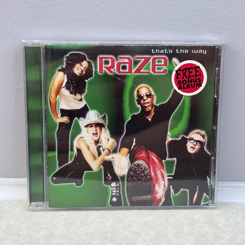 Raze: Thats The Way (CD Album, 1998 Forefront Records) Christian Pop